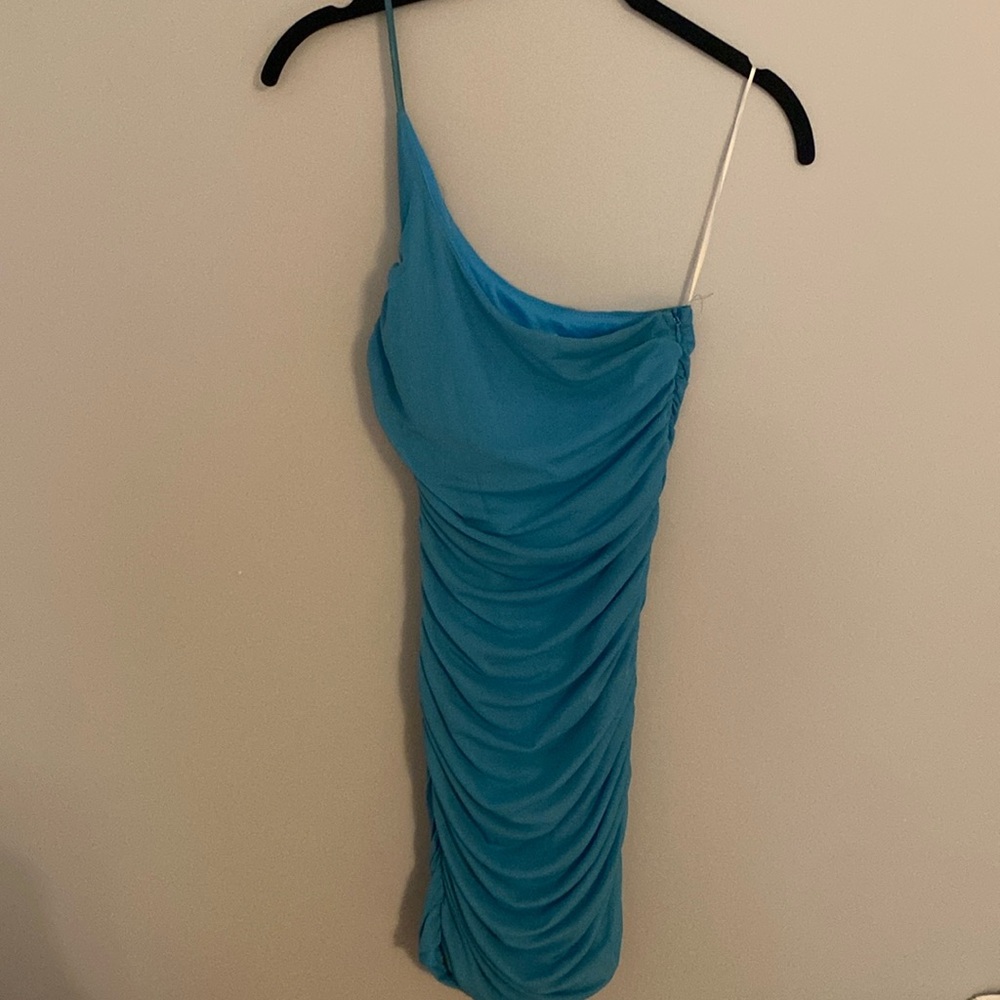Princess Polly one shouldered ruched dress